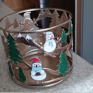 Bath & Body Works Winter Scene Candle Holder
